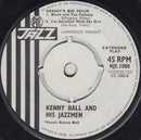 Kenny Ball And His Jazzmen : Kenny's Big 4 (7", EP)