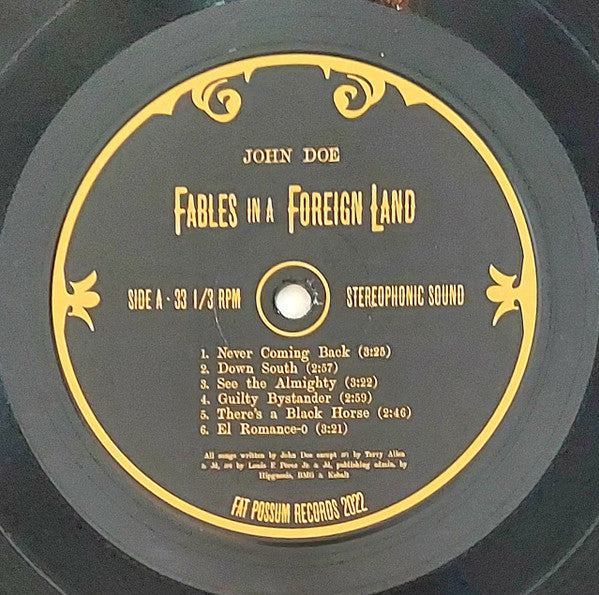 John Doe (2) : Fables In A Foreign Land (LP, Album)