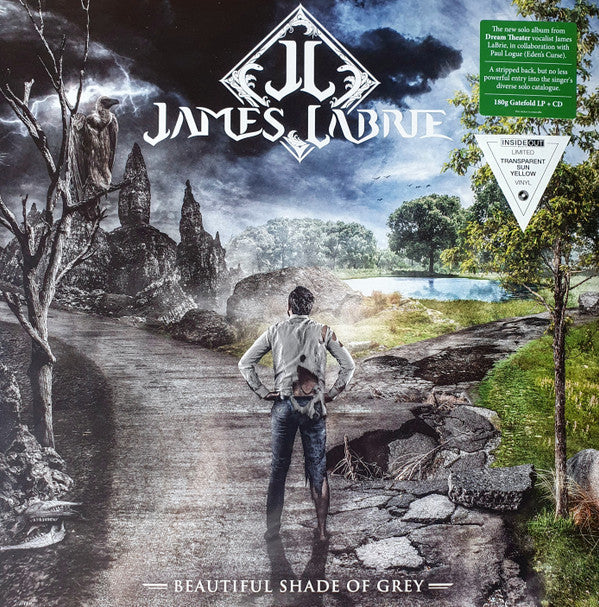 James LaBrie : Beautiful Shade Of Grey (LP, Album, Yel + CD, Album + Ltd)