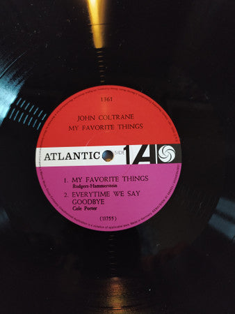 John Coltrane : My Favorite Things (LP, Album, Mono, RE, RM, 180 + LP, Album, RE, RM, )