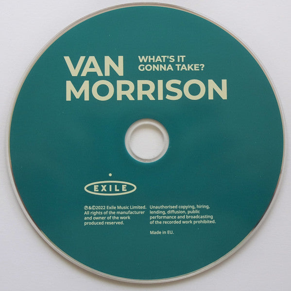 Van Morrison : What's It Gonna Take? (CD, Album)