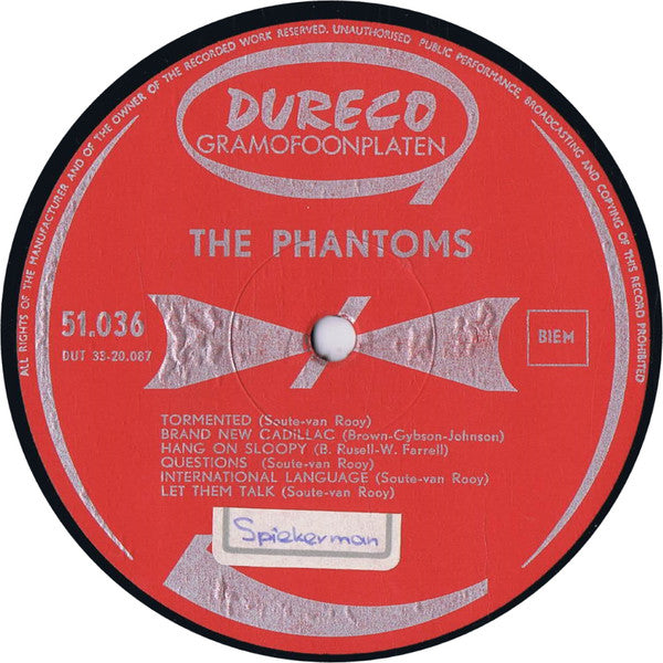 The Phantoms (3) : The Phantoms (LP, Album)