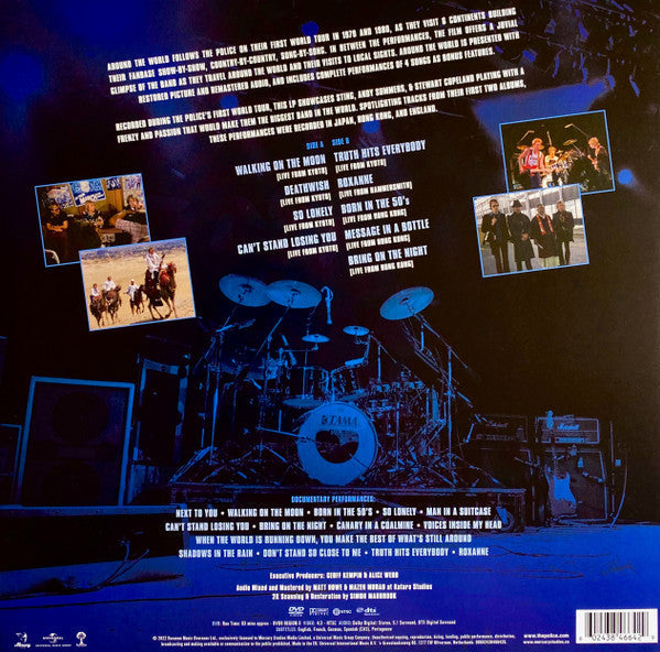 The Police : Around The World (Restored & Expanded) (LP, Album, RM, Blu + DVD-V, RM, NTSC)