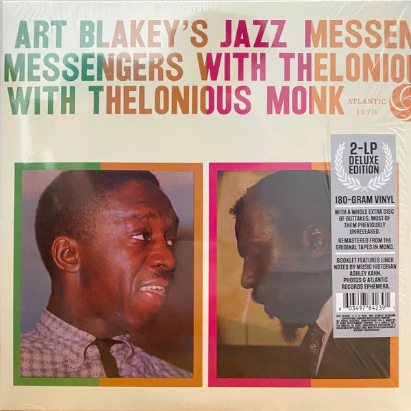Art Blakey & The Jazz Messengers With Thelonious Monk : Art Blakey's Jazz Messengers With Thelonious Monk (2xLP, Album, Mono, 180)