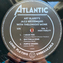 Art Blakey & The Jazz Messengers With Thelonious Monk : Art Blakey's Jazz Messengers With Thelonious Monk (2xLP, Album, Mono, 180)