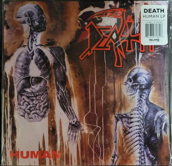 Death (2) : Human (LP, Album, RE, RM, RP)