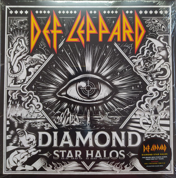 Def Leppard : Diamond Star Halos (2xLP, Ltd, Cle)