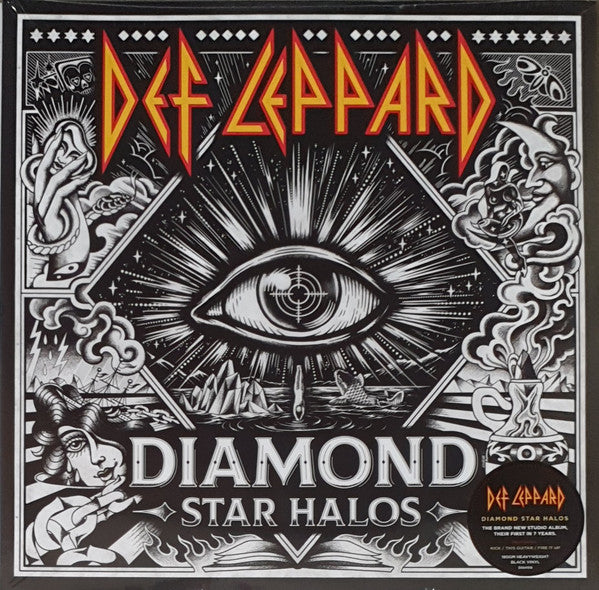 Def Leppard : Diamond Star Halos (2xLP, Album)
