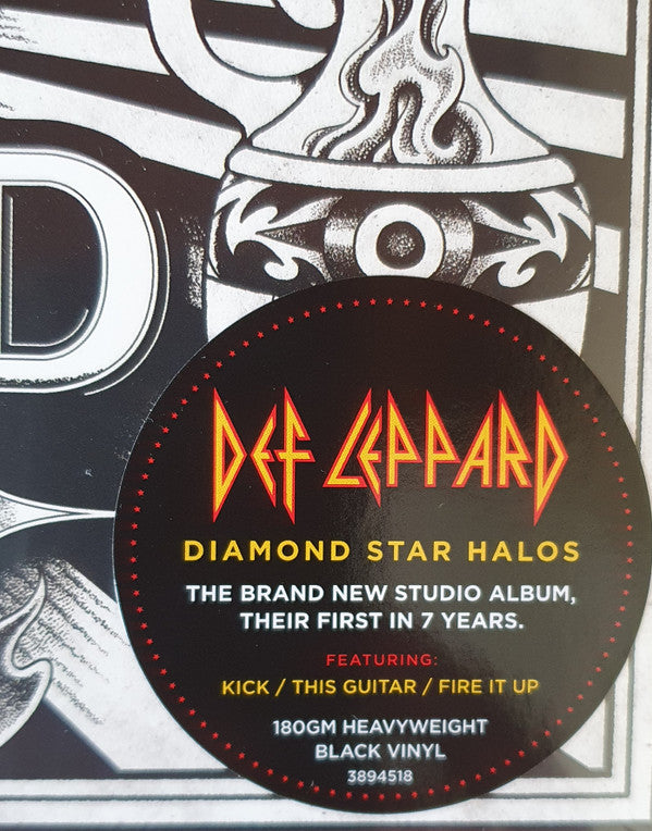 Def Leppard : Diamond Star Halos (2xLP, Album)