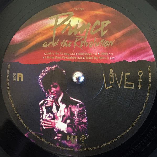 Prince And The Revolution : Live (3xLP, Album, RE, RM)