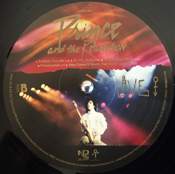 Prince And The Revolution : Live (3xLP, Album, RE, RM)