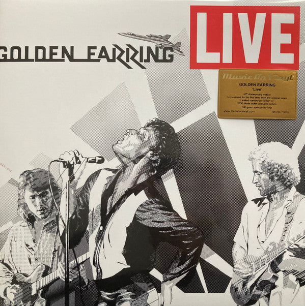 Golden Earring : Live (2xLP, Album, Ltd, Num, RE, RM, Bla)