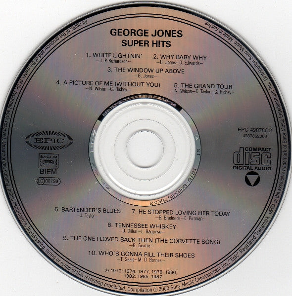 George Jones (2) : Super Hits (CD, Comp)