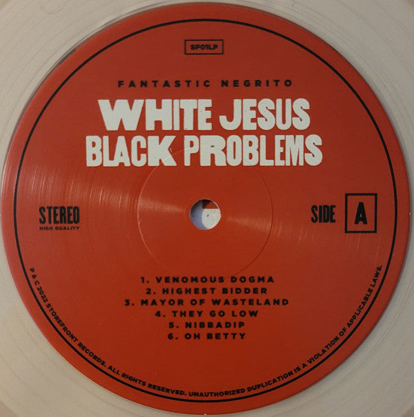 Fantastic Negrito : White Jesus Black Problems (LP, Album, Gat)