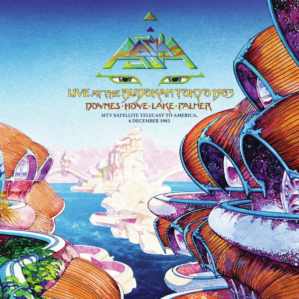 Asia (2) : Live At The Budokan Tokyo 1983 (MTV Satellite Telecast To America 6 December 1983) (2xLP, Album, RM)