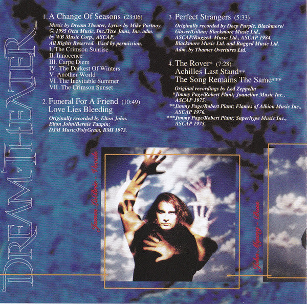 Dream Theater : A Change Of Seasons (CD, EP, Cle)