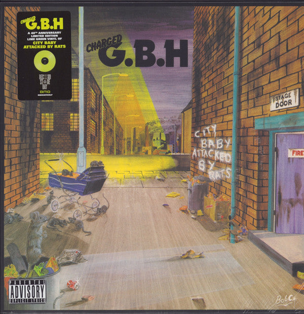 G.B.H. : City Baby Attacked By Rats (LP, Ltd, RE, Lim)