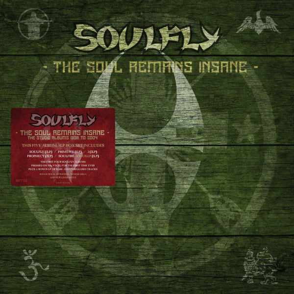 Soulfly : The Soul Remains Insane (Box, Comp + 2xLP, Album, RE, Gat + LP, Album, RE +)