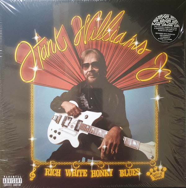 Hank Williams Jr. : Rich White Honky Blues (LP, Album)