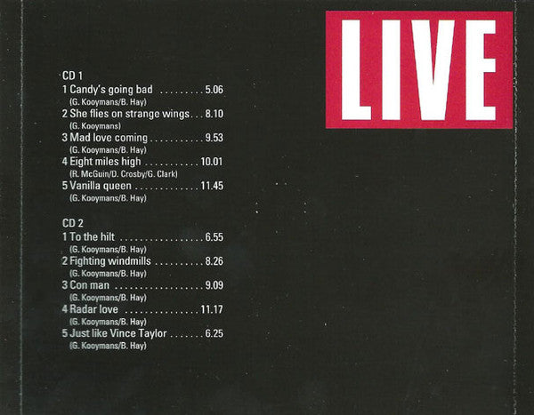 Golden Earring : Live (2xCD, Album)