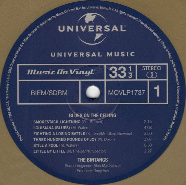 Bintangs : Blues On The Ceiling (LP, Album, Ltd, Num, RE, RM, Gol)