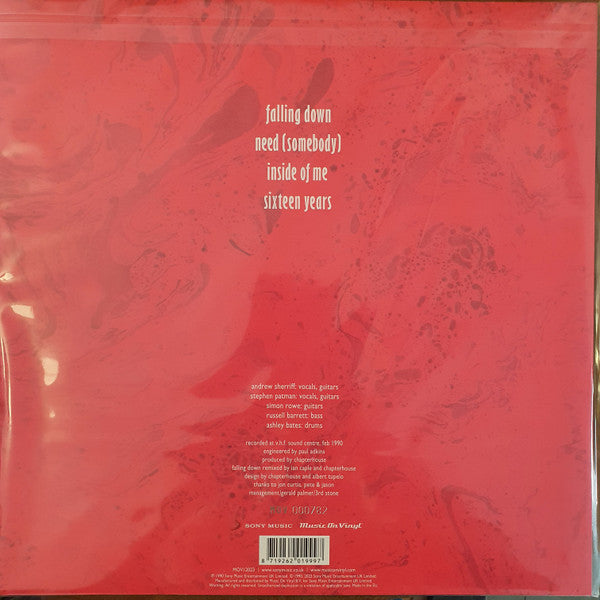 Chapterhouse : Freefall EP (12", EP, Ltd, Num, RE, RM, Red)