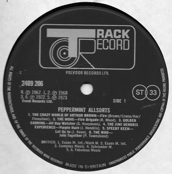 Various : Peppermint Allsorts (LP, Comp)