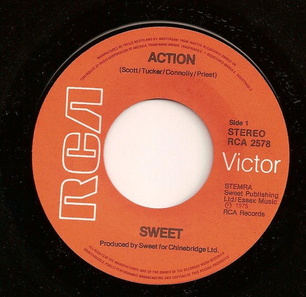 The Sweet : Action (7", Single)