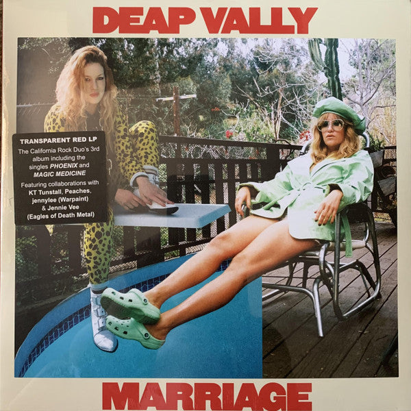 Deap Vally : Marriage (LP, Album, Ltd, Tra)