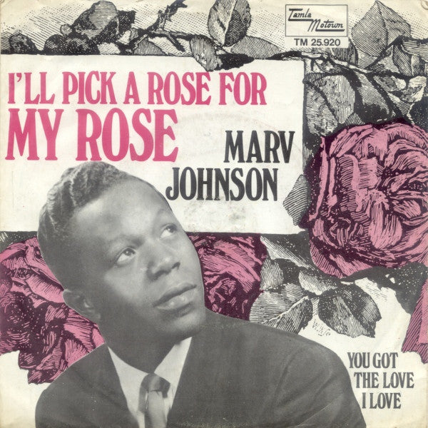 Marv Johnson : I'll Pick A Rose For My Rose (7")