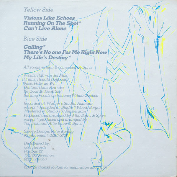 Spivs (2) : Yellow & Blue (LP, MiniAlbum)