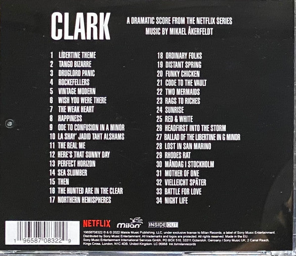 Mikael Åkerfeldt : Clark (A Dramatic Score From The Netflix Series) (CD, Album)