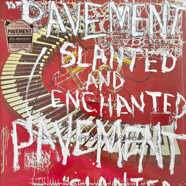 Pavement : Slanted And Enchanted (LP, Album, RE, Red)