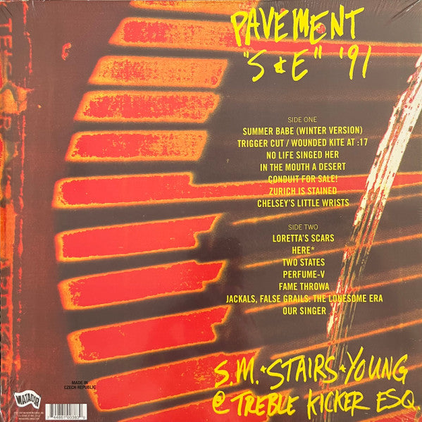 Pavement : Slanted And Enchanted (LP, Album, RE, Red)