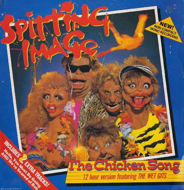 Spitting Image : The Chicken Song (12", Single)