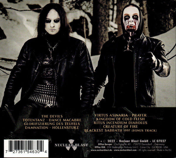 Belphegor : The Devils (CD, Album, Ltd, Dig)