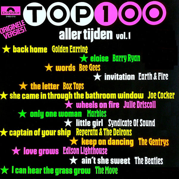 Various : Top 100 Aller Tijden Vol.1 (LP, Comp)