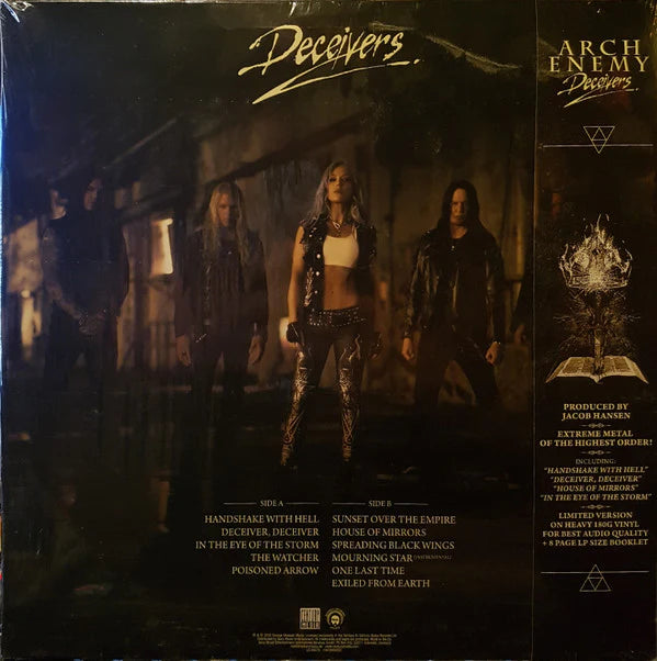 Arch Enemy : Deceivers (LP, Album, Ltd, 180)