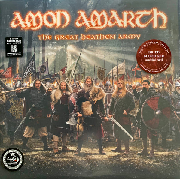 Amon Amarth : The Great Heathen Army (LP, Album, Ltd, Dri)