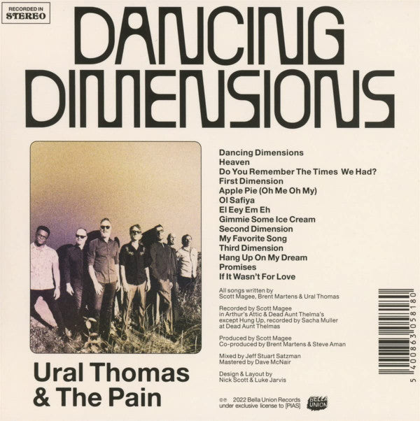 Ural Thomas And The Pain : Dancing Dimensions (CD, Album)