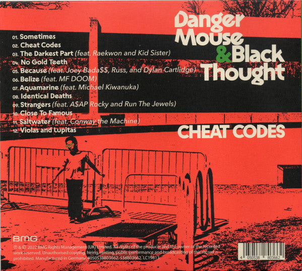 Danger Mouse & Black Thought : Cheat Codes (CD, Album)