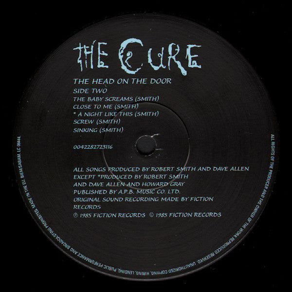 The Cure : The Head On The Door (LP, Album, RE, RM, 180)