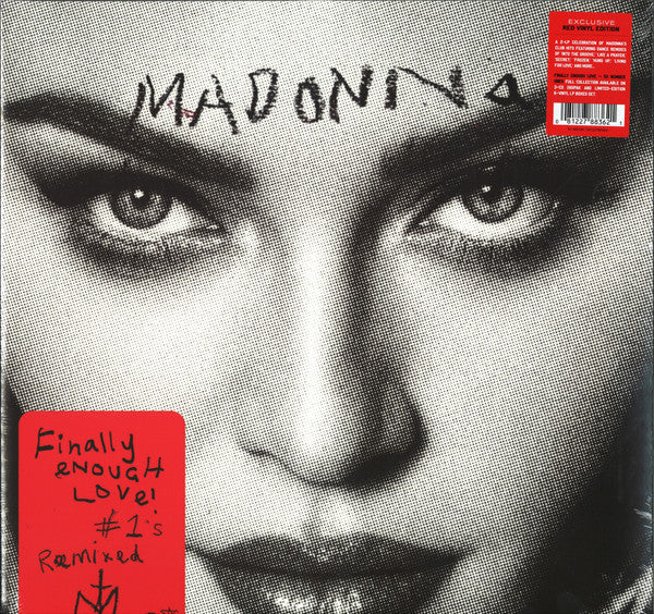 Madonna : Finally Enough Love (2xLP, Comp, RM, Red)