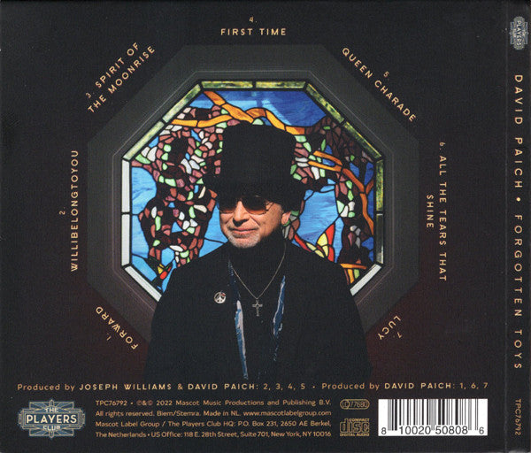 David Paich : Forgotten Toys (CD, Album, Dig)