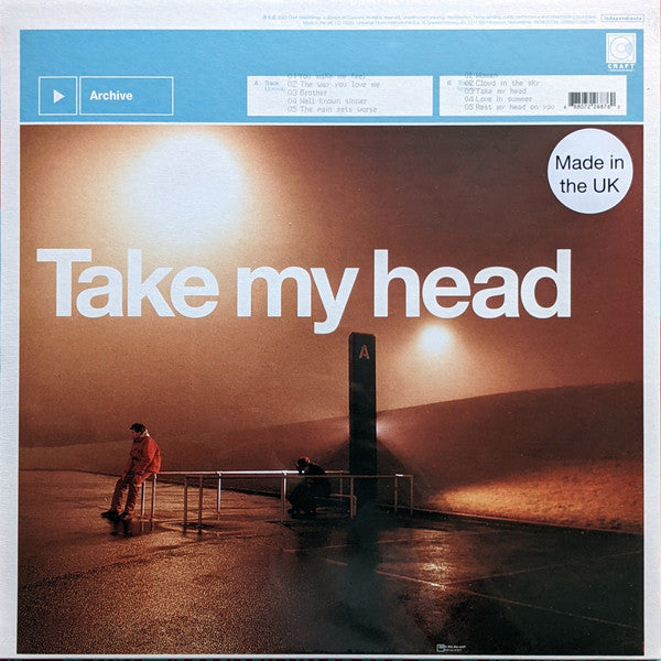 Archive : Take My Head (LP, Album, RE)