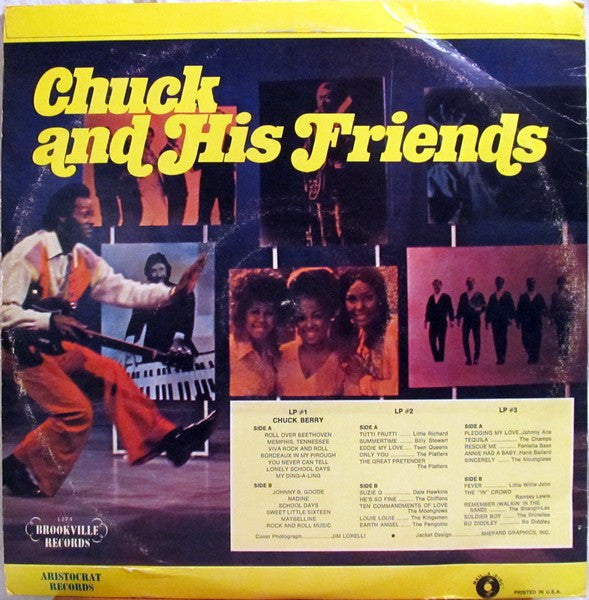 Chuck Berry / Various Artists* : Chuck And His Friends (3xLP, Comp)