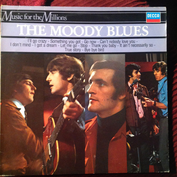 The Moody Blues : The Moody Blues (LP, Album, RE)