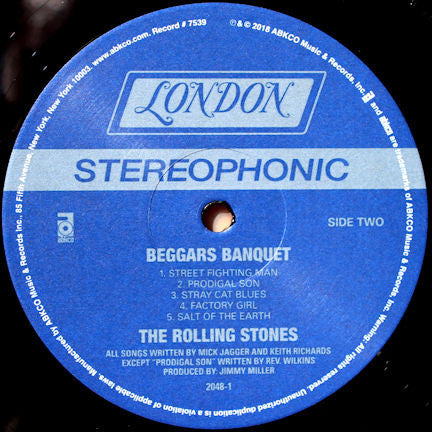 The Rolling Stones : Beggars Banquet (LP, Album, RE)