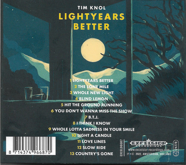 Tim Knol : Lightyears Better (CD, Album)