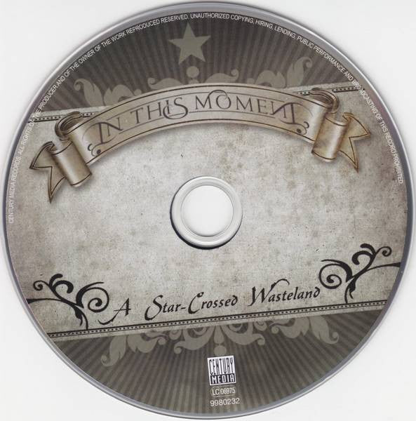 In This Moment : A Star-Crossed Wasteland (CD, Album)